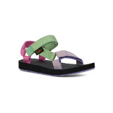 Teva Kids' Original Universal Metallic Sandals in Quiet Green Multi
