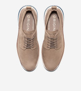 Cole Haan ØriginalGrand Energyweave Perforated Plain Toe Oxford Morel Nubuck side view