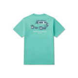 The Southern Marsh Boys' Surf Rodeo Tee in Mint