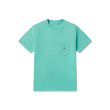 Southern Marsh Boys' Surf Rodeo Tee Mint front