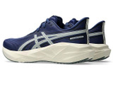 Asics Men's Novablast 5 Track Club Running Shoes Indigo Blue Seal Grey toe box view