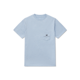 Southern Marsh Boys' Golden Days Tee Washed Sky Blue front