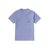 The Southern Marsh Boys' Authentic Seawash Pocket Tee in Washed Blue