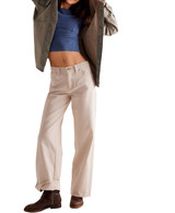 Free People Women's We The Free Protagonist Top in Midnight Rain