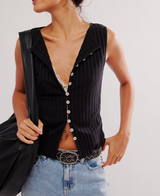 Free People Women's Tilly Vest in Black