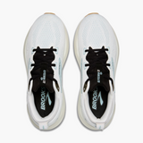 The Brooks Men's Glycerin 22 Running Shoes in Bright White/ Winter Sky/ Black