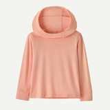 The Patagonia Baby Capilene Silkweight Hoody in Pink
