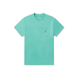 Southern Marsh Men's Surf Rodeo Tee Mint front