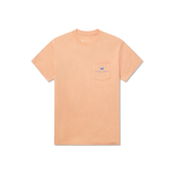 Southern Marsh Men's Endless Summer Pocket Tee Washed Sherbet front