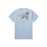 The Southern Marsh Men's Golden Days Pocket Tee in Washed Sky Blue