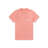 Southern Marsh Men's Seawash Offshore Cruisin Pocket Tee Coral detail