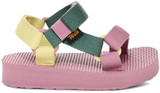 The Teva Toddlers' Original Universal Sandals in Lilas Multi