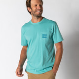 The Duck Head Men's Social Sportsman Tee in Meadowbrook Heather