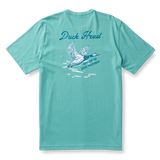 The Duck Head Men's Social Sportsman Tee in Meadowbrook Heather