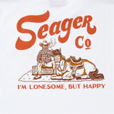 The Seager Men's Lonesome Tee in White