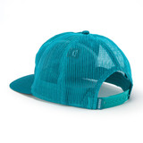 The Seager Whitewater Nylon Mesh Snapback Hat in Alpine Blue