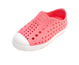 Native Toddlers' Jefferson Shoes Flamingo Pink/Shell White bottom
