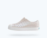 Native Toddlers' Jefferson Bio-Bling Shoes Shell White/Shell White side view