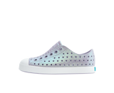 Native Kids' Jefferson Bio-Bling Shoes Future Purple/Shell White side view