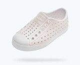 The Native Toddlers' Jefferson Bio-Bling  Shoes in Shell White and Shell White