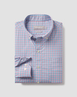 The Southern Shirt Men's Crestwood Plaid Shirt in Home Team Blue