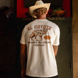 Sendero Provisions Co. Coyote T-Shirt Vintage White side