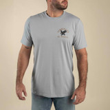 The Sendero Provisions Co. Men's Eagle Tee in Big Sky Blue