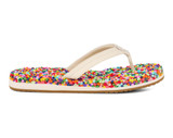 Sanuk Women's Bubblecush Sandals in Rainbow Confetti