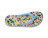 Sanuk Women's Bubblecush Sandals in Clear Sky, angled view