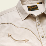 Howler Brothers Broncbuster Snapshirt Sand side view
