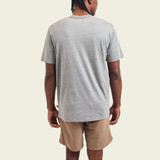 The Howler Brothers Men's Howler Electric Tee in Grey Heather