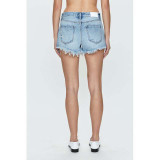Pistola Women's Gigi Vintage Distressed Jean Shorts front view