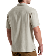 KUHL Men's Getaway Short Sleeve Shirt Natural Tan side view