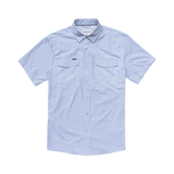 Poncho Outdoors Men's Short Sleeve Western Snapshirt in The Padre, front view