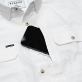 Poncho Outdoors Men's Original Short Sleeve Shirt in Salty Dog