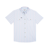 Poncho Outdoors Men's Original Short Sleeve Shirt in Clinch Knot front view