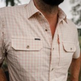 Poncho Outdoors Men's Original Short Sleeve Shirt in The Gumbo product shot