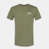 The Poncho Outdoors Men's Drifter Tee in Green