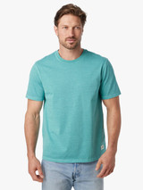 Fair Harbor Saltaire Tee Antigua Sand front view