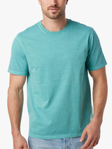 The Fair Harbor Men's Saltaire Tee in Antigua Sand Blue