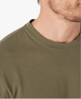 Fair Harbor Saltaire Tee Olive back view