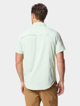 The Duck Camp Men's Lightweight Fishing Shirt in Sea Foam