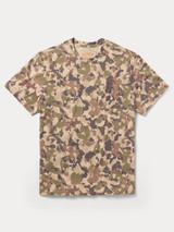 Duck Camp Men's Essential Drirelease Tee Wetland Camo back view