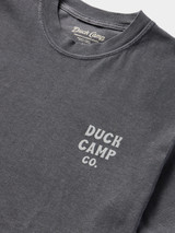 The Duck Camp Men's Skip Work Tee in Pepper Black