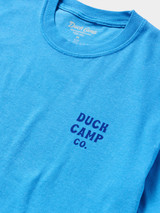 The Duck Camp Men's Skip Work Tee in Vintage Royal Blue