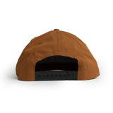 The Duck Camp Blue Crab Snapback Hat in Brown