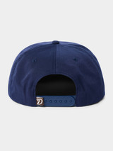 The Duck Head Bass Snapback Hat in Navy