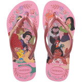 The Havaianas Kids' Slim Princess Sandal in Pink