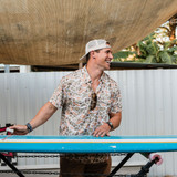 The Burlebo Men's Performance Western Snapshirt in Venado Camo