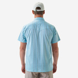 Burlebo Men's Performance Western Snapshirt in Blue Jean